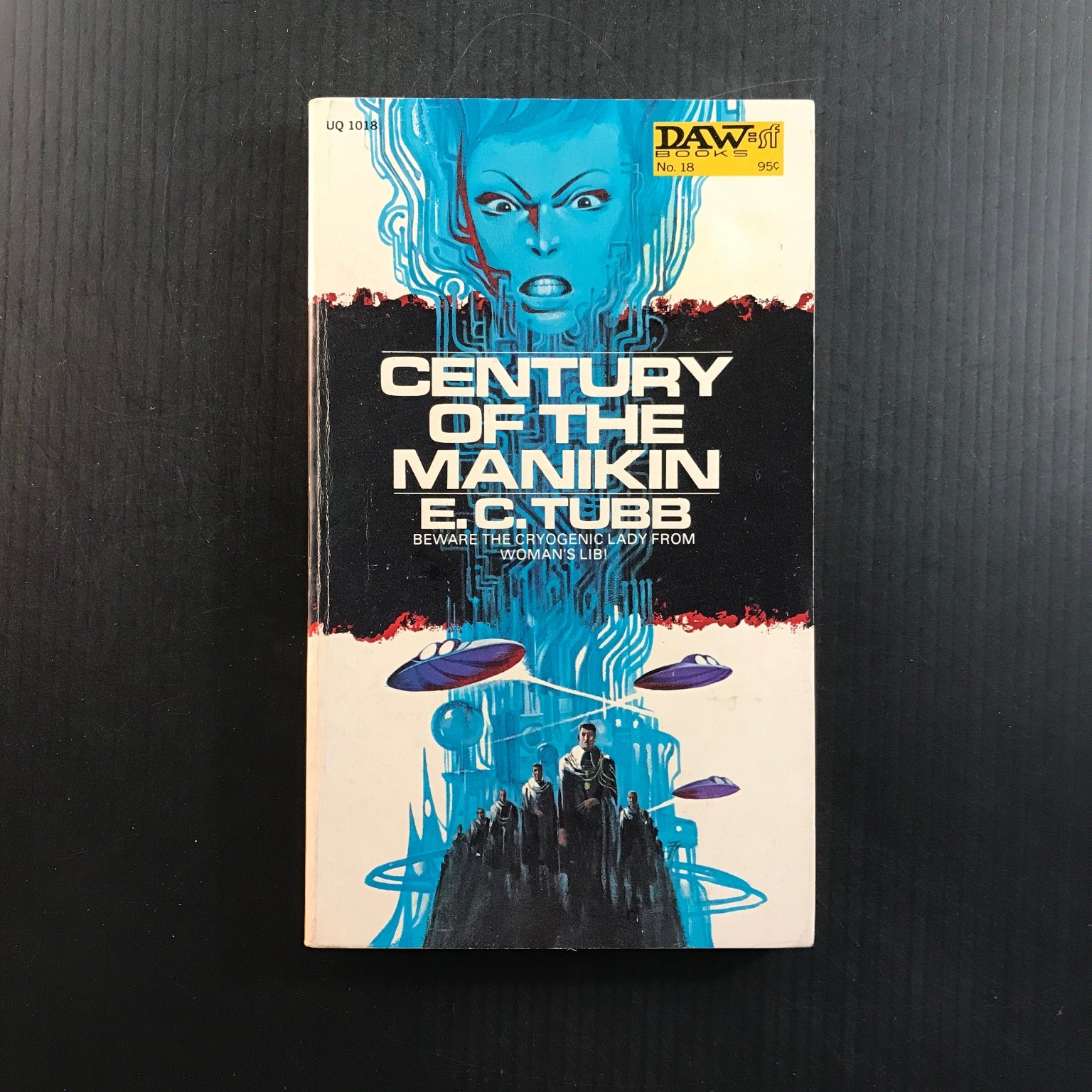 Century of the Manikin E.C. Tubb DAW Books Original 1972 Science Fiction Gaughan