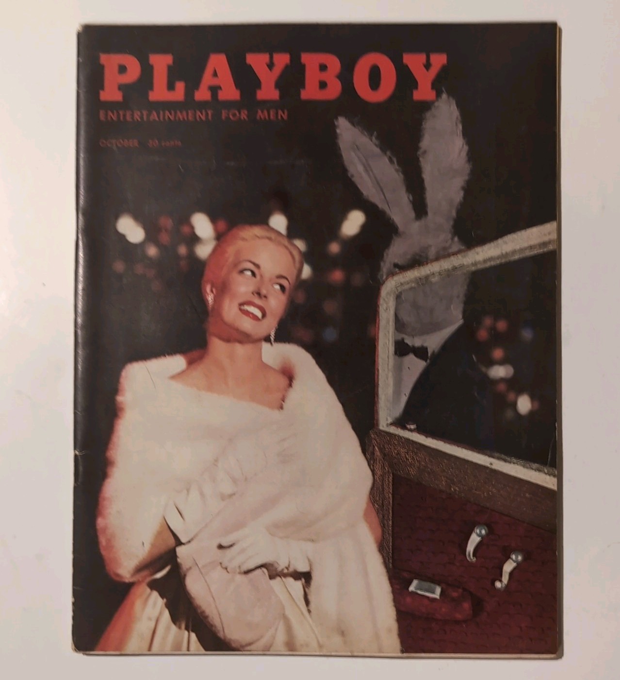 Playboy Magazine October 1957 Colleen Farrington Diane Lane’s Mother Silverstein