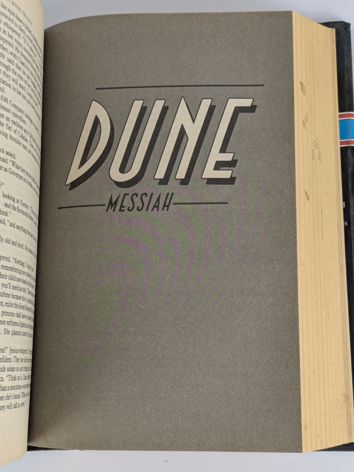 The Great Dune Trilogy Dune (Hardcover) 1984 Frank Herbert Messiah Children