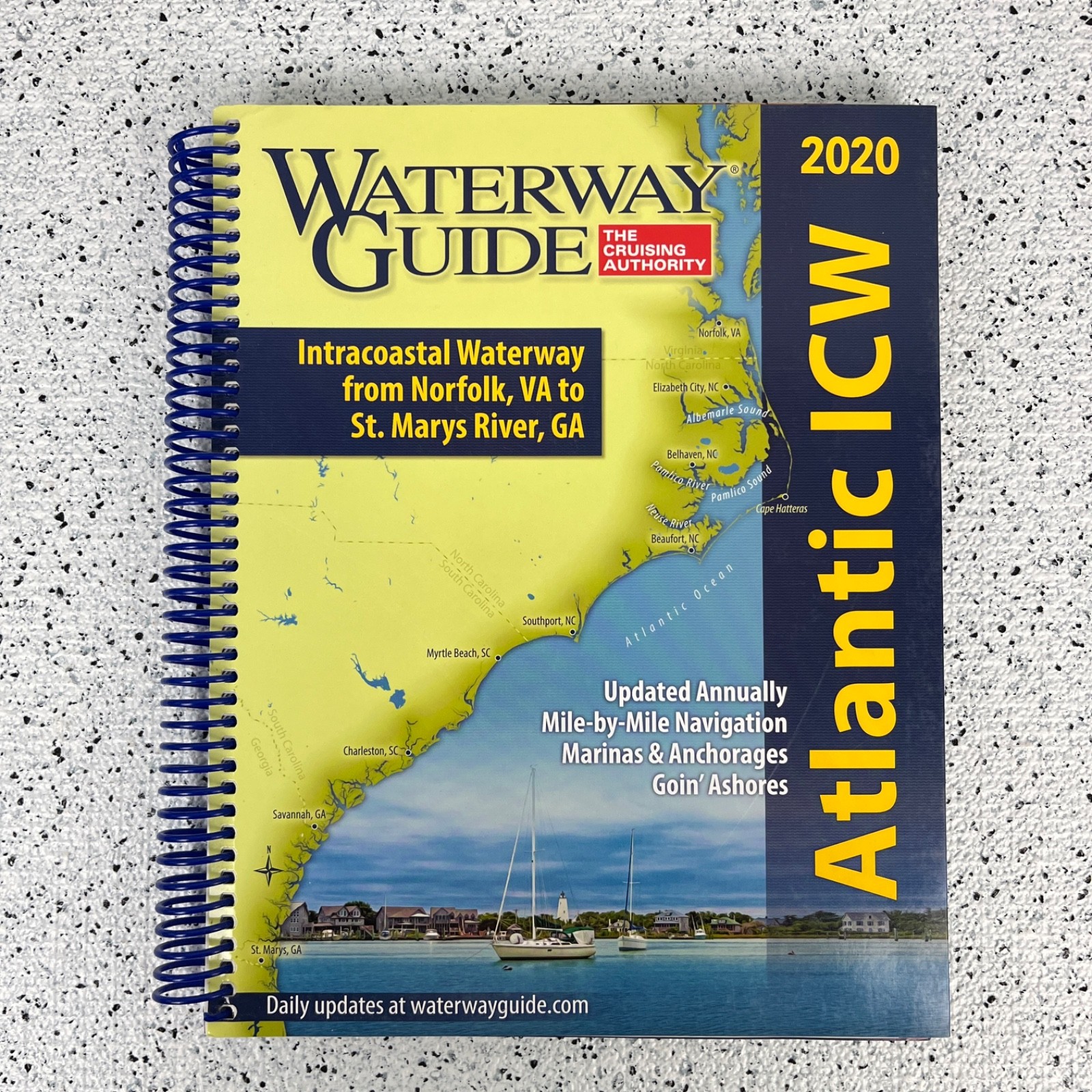 Waterway Guide Atlantic Intercoastal Waterway 2020 Marine Navigation Book