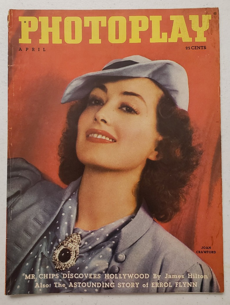 Photoplay Magazine April 1936 Joan Crawford~Carole Lombard~Ida Lupino~1930s