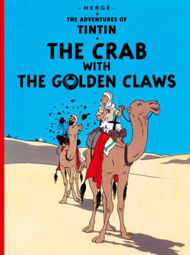 Tintin – Crab with Golden Claws – Album By Herge – VERY GOOD
