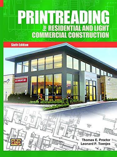 Printreading for Residential and Light Commercial Construction – VERY GOOD