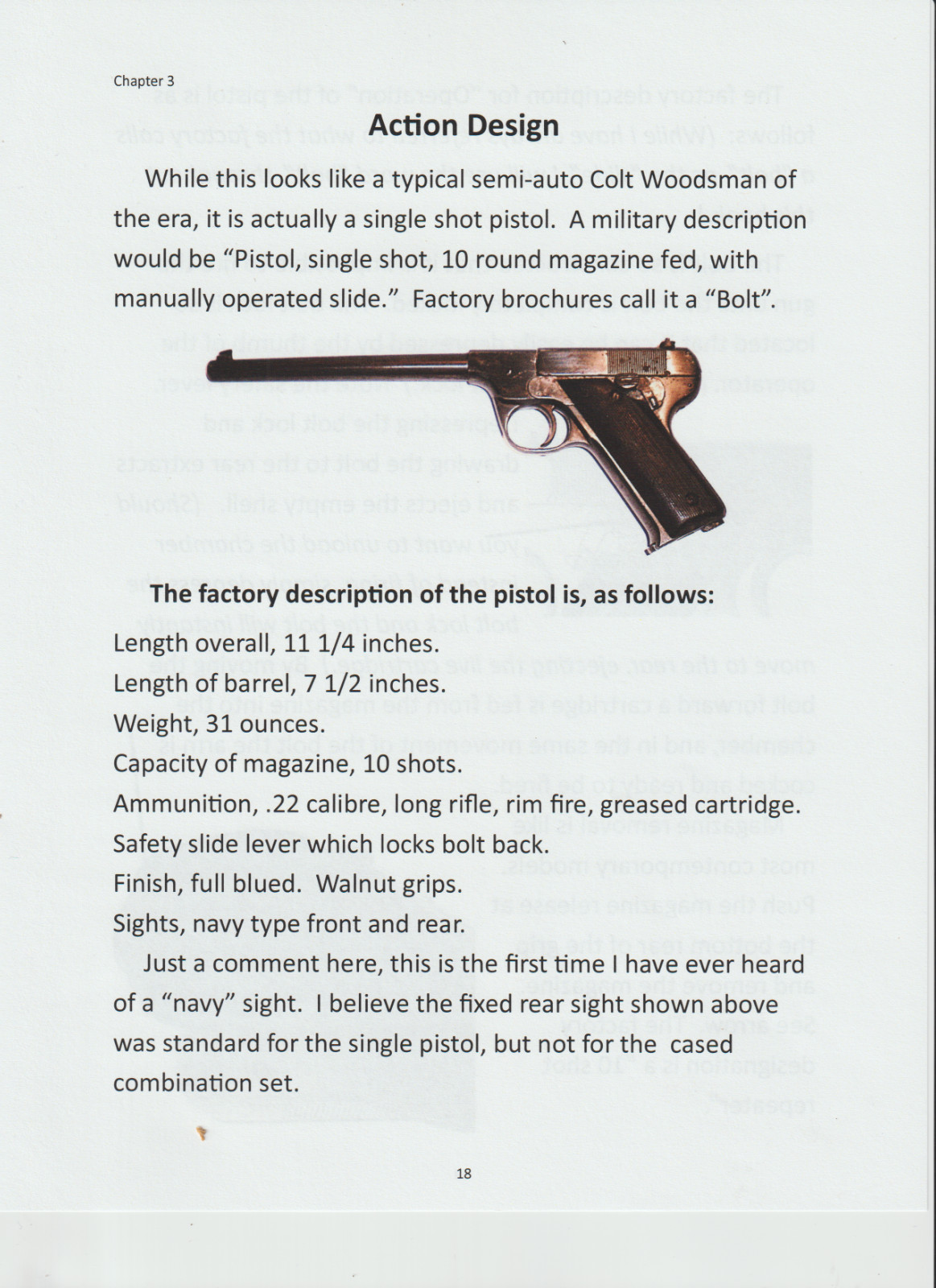 Fiala Pistol Model of 1920 New Book