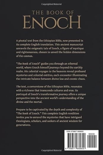 The Book of Enoch: Complete Edition -Unabridged Apocrypha Ancient Texts⭐️⭐️⭐️⭐️⭐