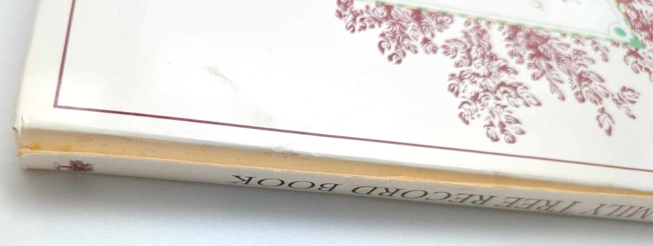 Our Family Tree Record Book from Covent Garden Books With Cardboard Sleeve Cover