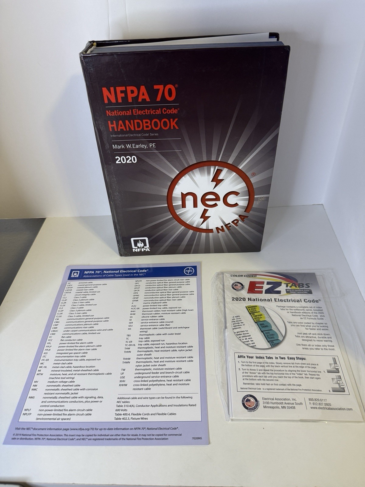 NFPA 70 National Electrical Code Handbook 2020 Edition Hardcover NEC USA