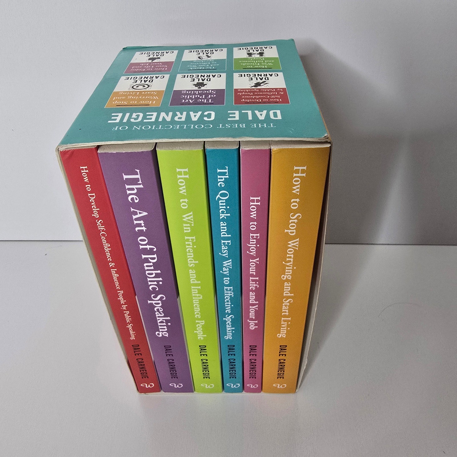 The Best Collection of Dale Carnegie 6 Book Box Set How to Win Friends Wilco
