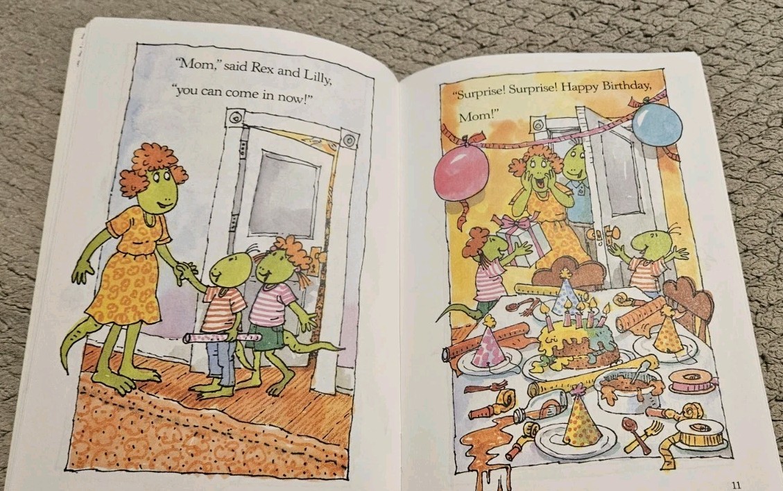 Rex And Lilly Family Time: A Dino Easy Ready By Laurie Krasny Brown