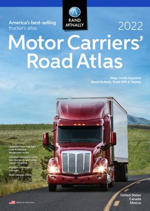 2022 Motor Carriers’ Road Atlas Paperback Rand McNally