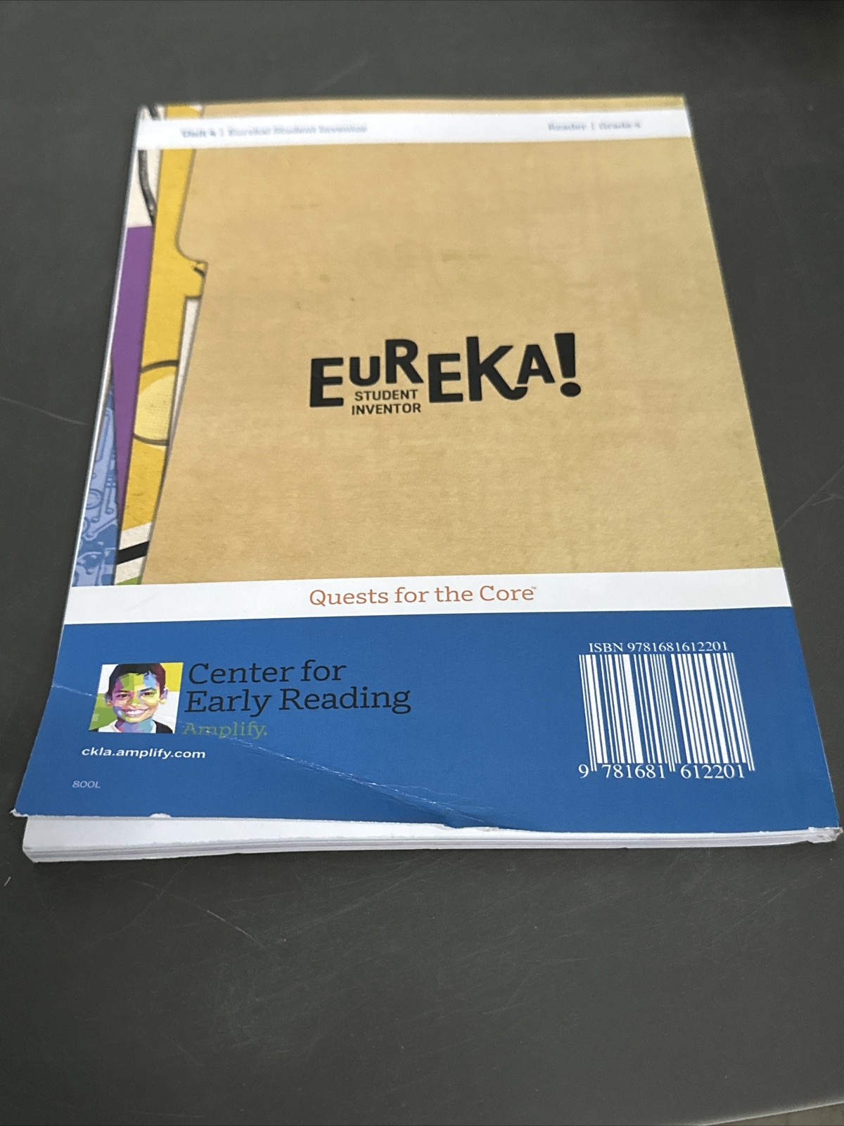 Amplify CKLA Grade 4 Unit 4 – Eureka Files Student Activity Book – UNUSED