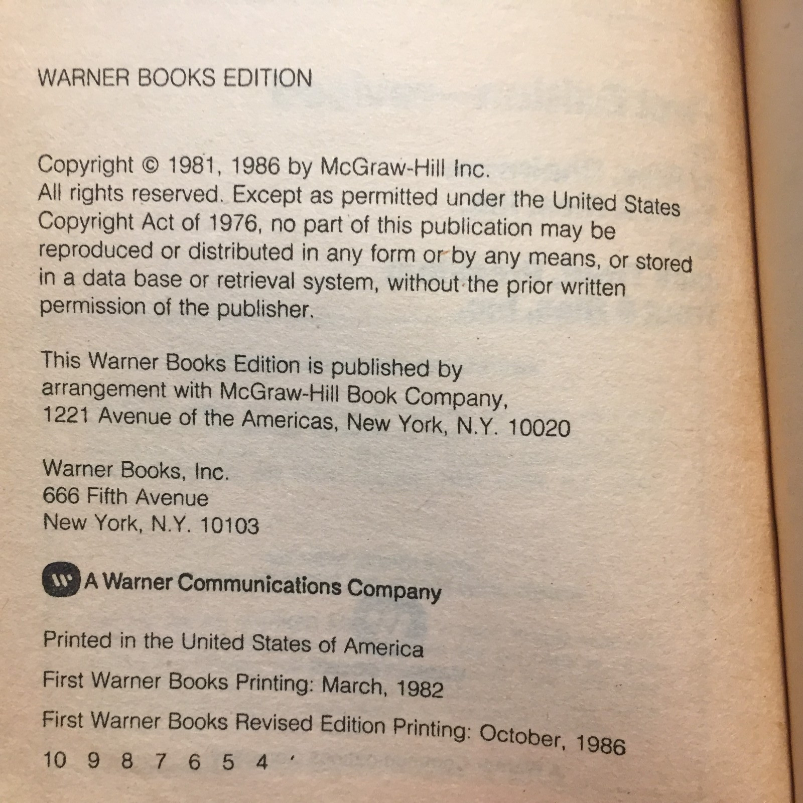 Positioning The Battle For Your Mind Al Ries Jack Trout 1986 Warner Marketing
