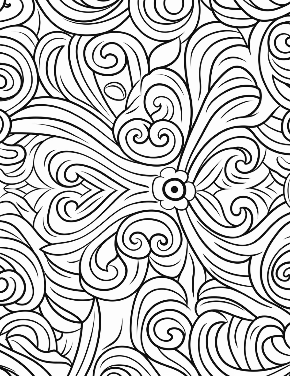Relaxing Patterns Coloring Book fo