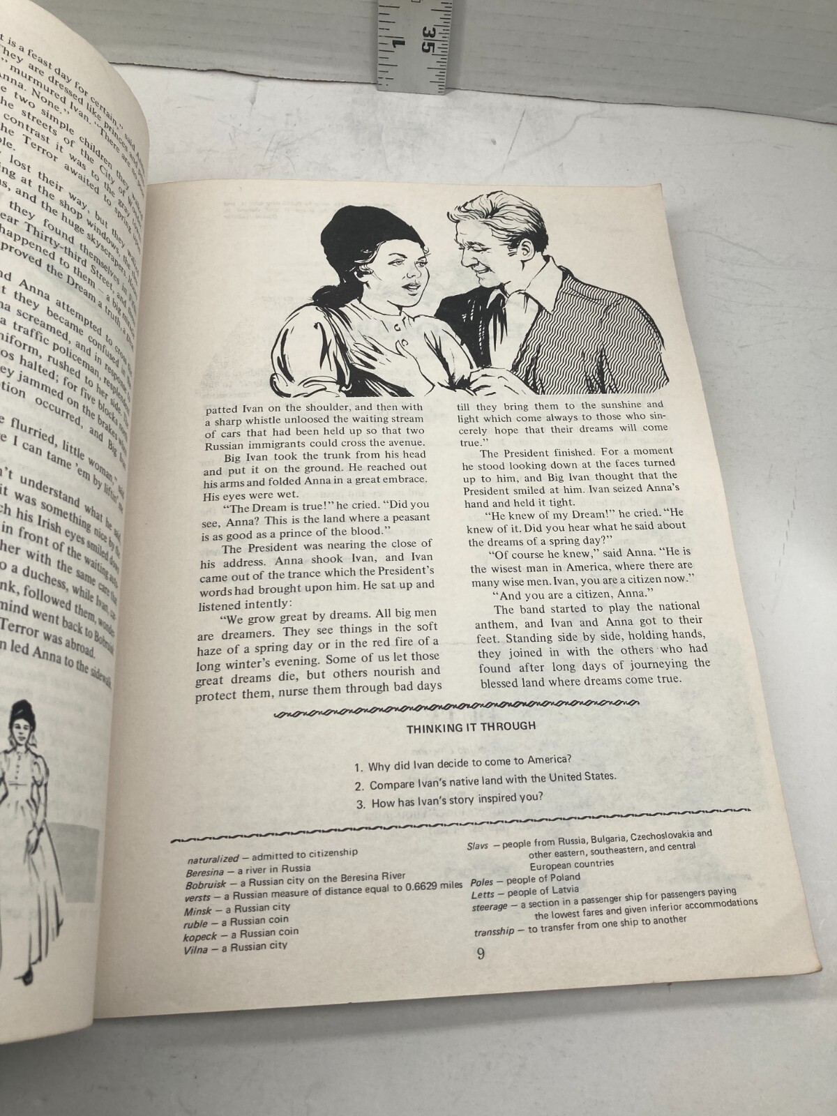 Vintage 1980 Of America Vol II Paper Back Book Illustrated