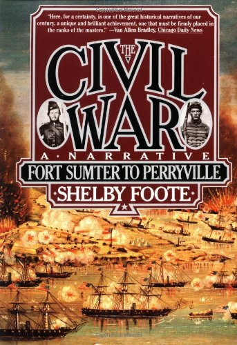 Complete Set Series – Lot of 3 The Civil War Narrative books by Shelby Foote 123