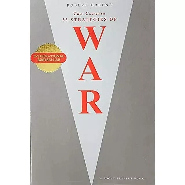 THE CONCISE 33 STRATEGIES OF WAR – by Robert Greene free shipping Paperback