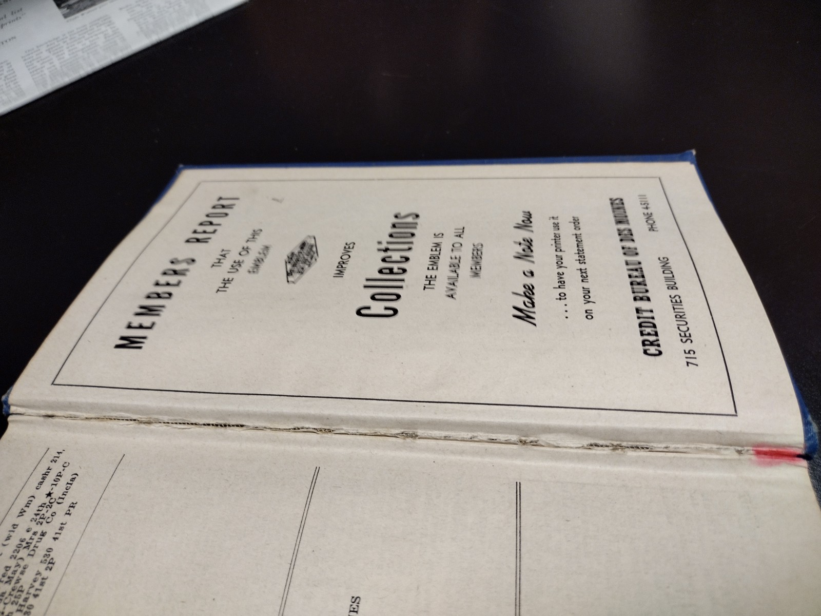 1947-48 Credit Reference Blue Book Des Moines West Des Moines Polk County 838pgs
