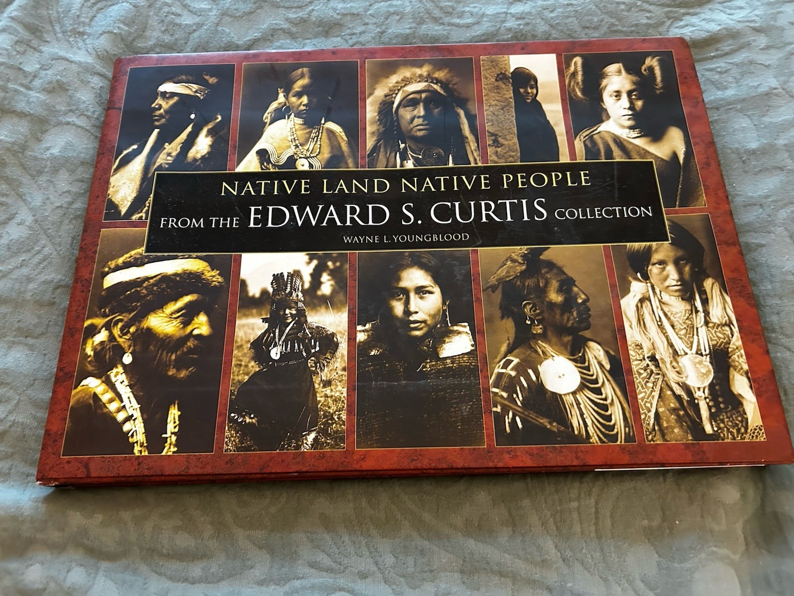 “Native Land Native People” From Edward S. Curtis Collection By Wayne Youngblood