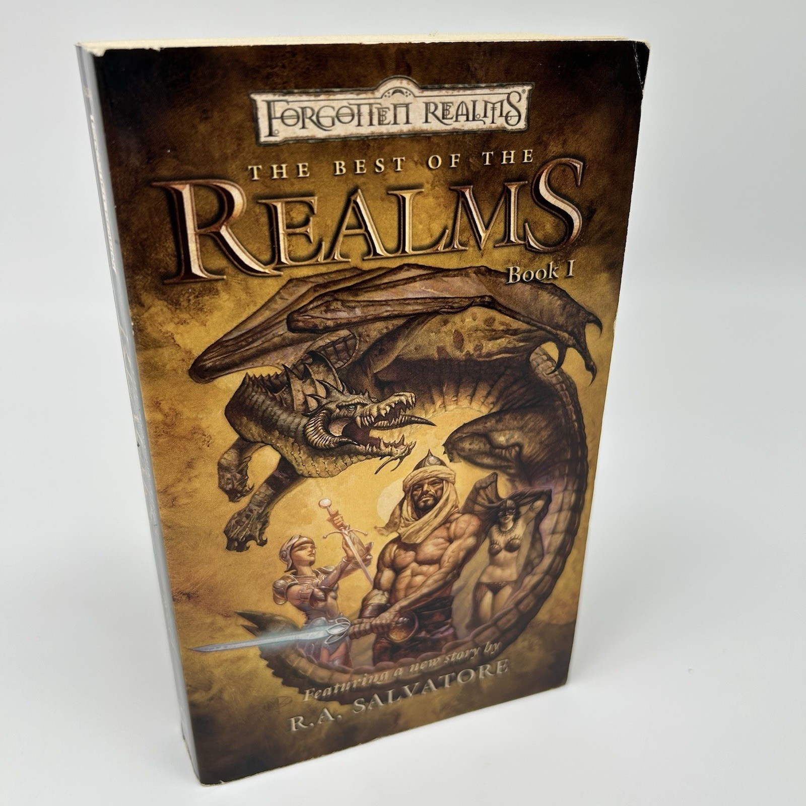 Forgotten Realms The Best Of The Realms Vol. 1 PB 2003 TSR 1st Print Salvatore