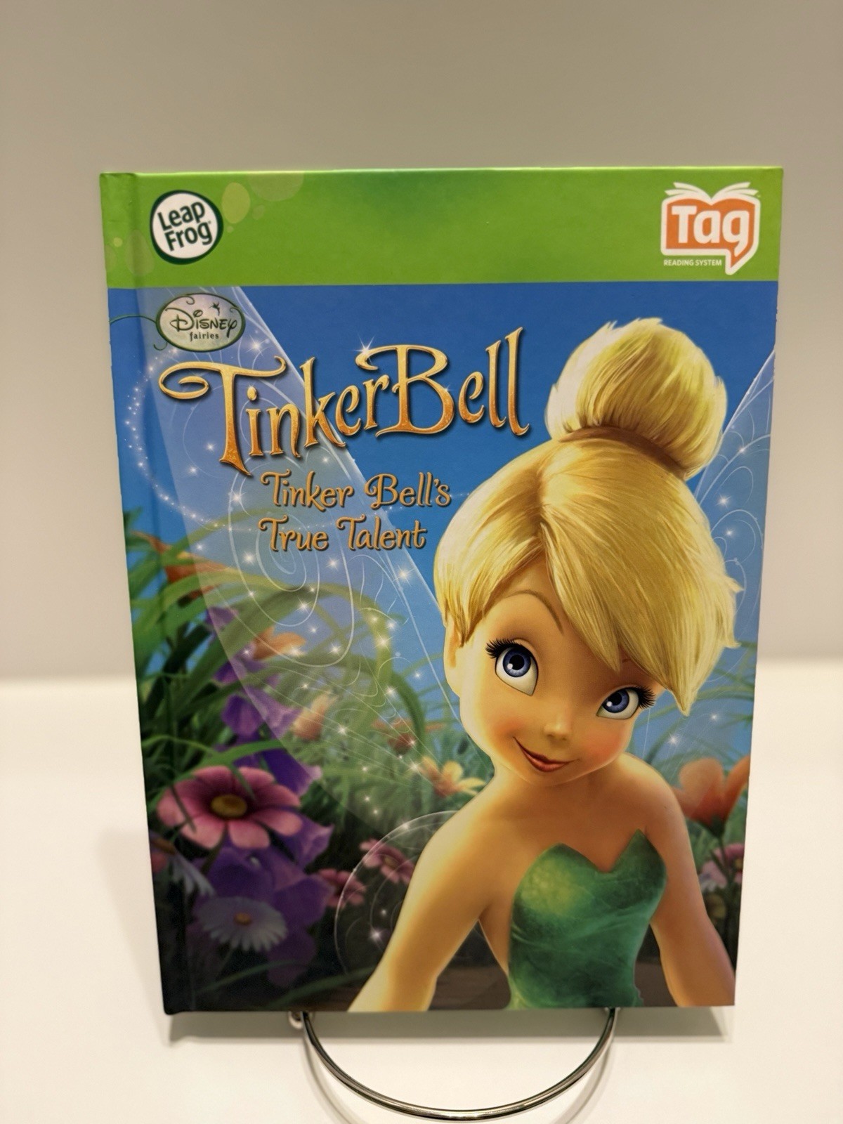 Leap Frog Tag Reading System Tinker Bell Tinker Bell’s True Talent Hard Back