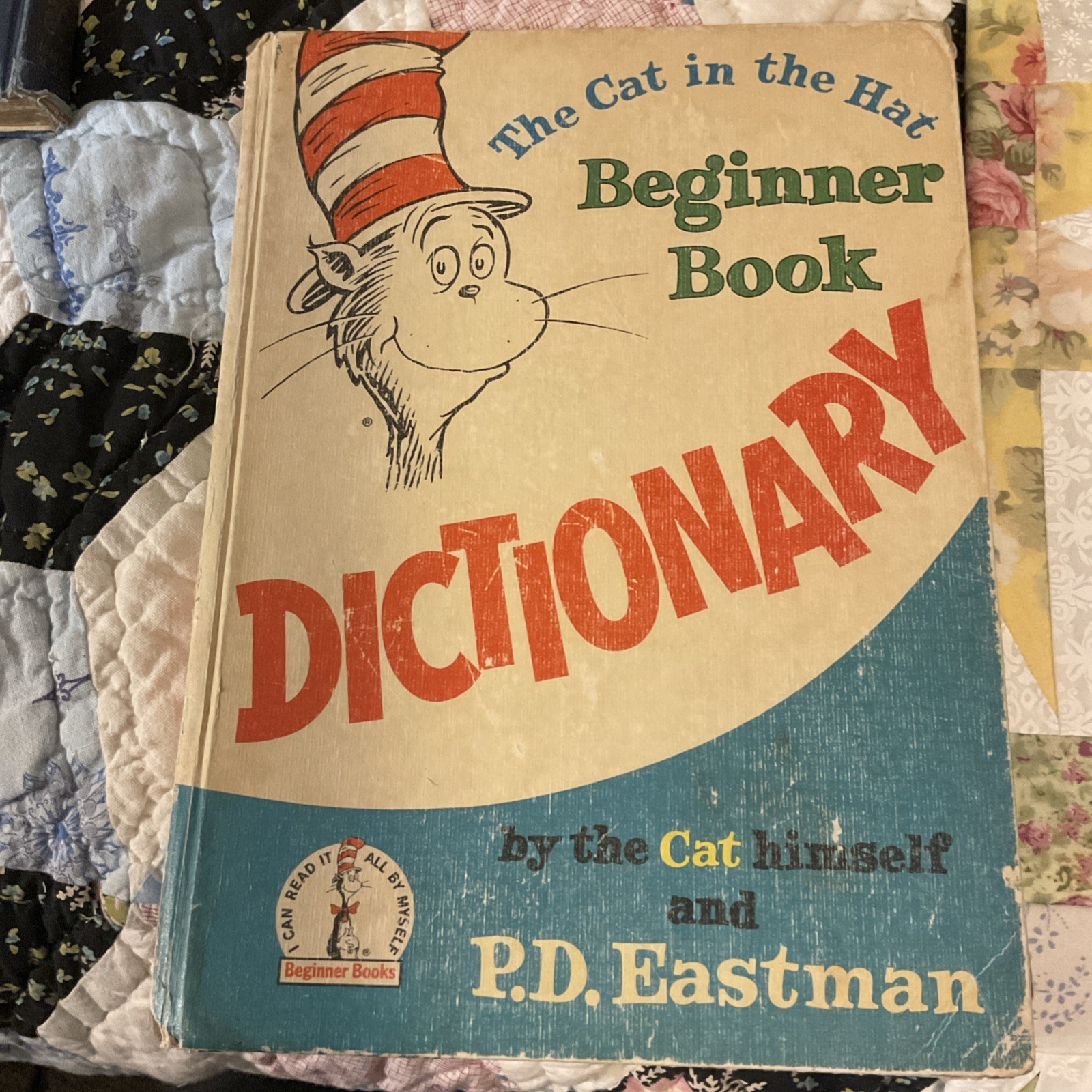The Cat in the Hat Beginner Book DICTIONARY by P.D. Eastman 1964