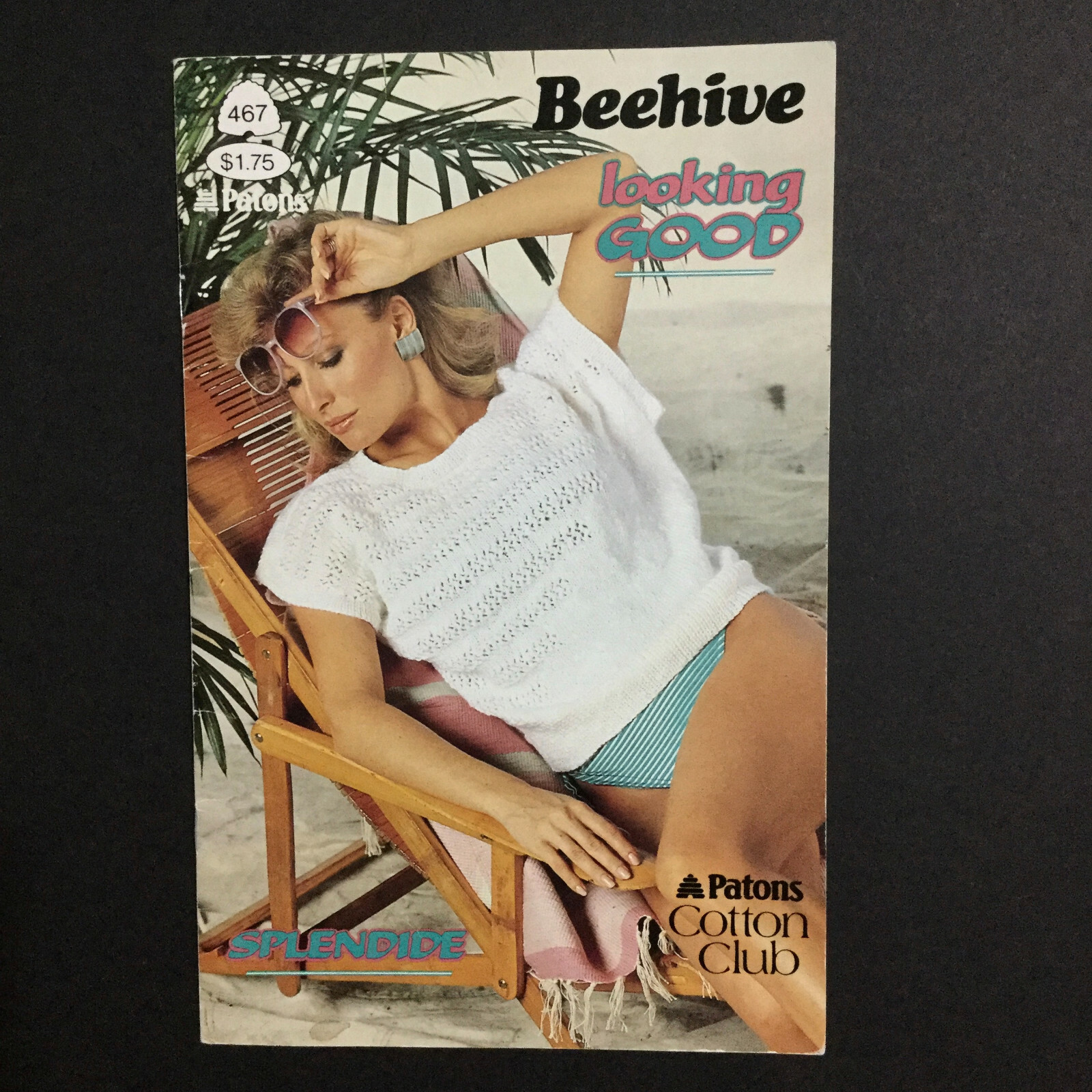 VTG Patons Beehive 467 Knitting Patterns Design Booklet Spring/Summer Women’s