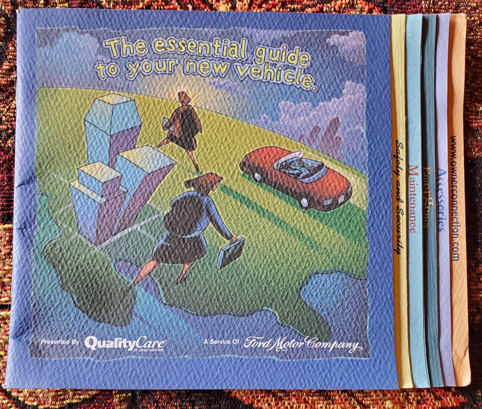 The essential guide to your new Vehicle . Ford Motor co. 2000 . 29 pages