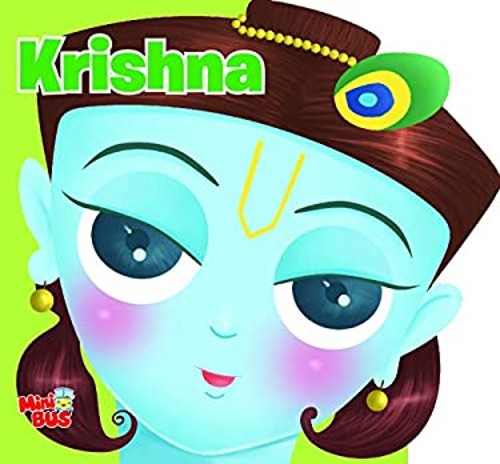 OM KIDZ Early Learning Cut Out Book: Krishna