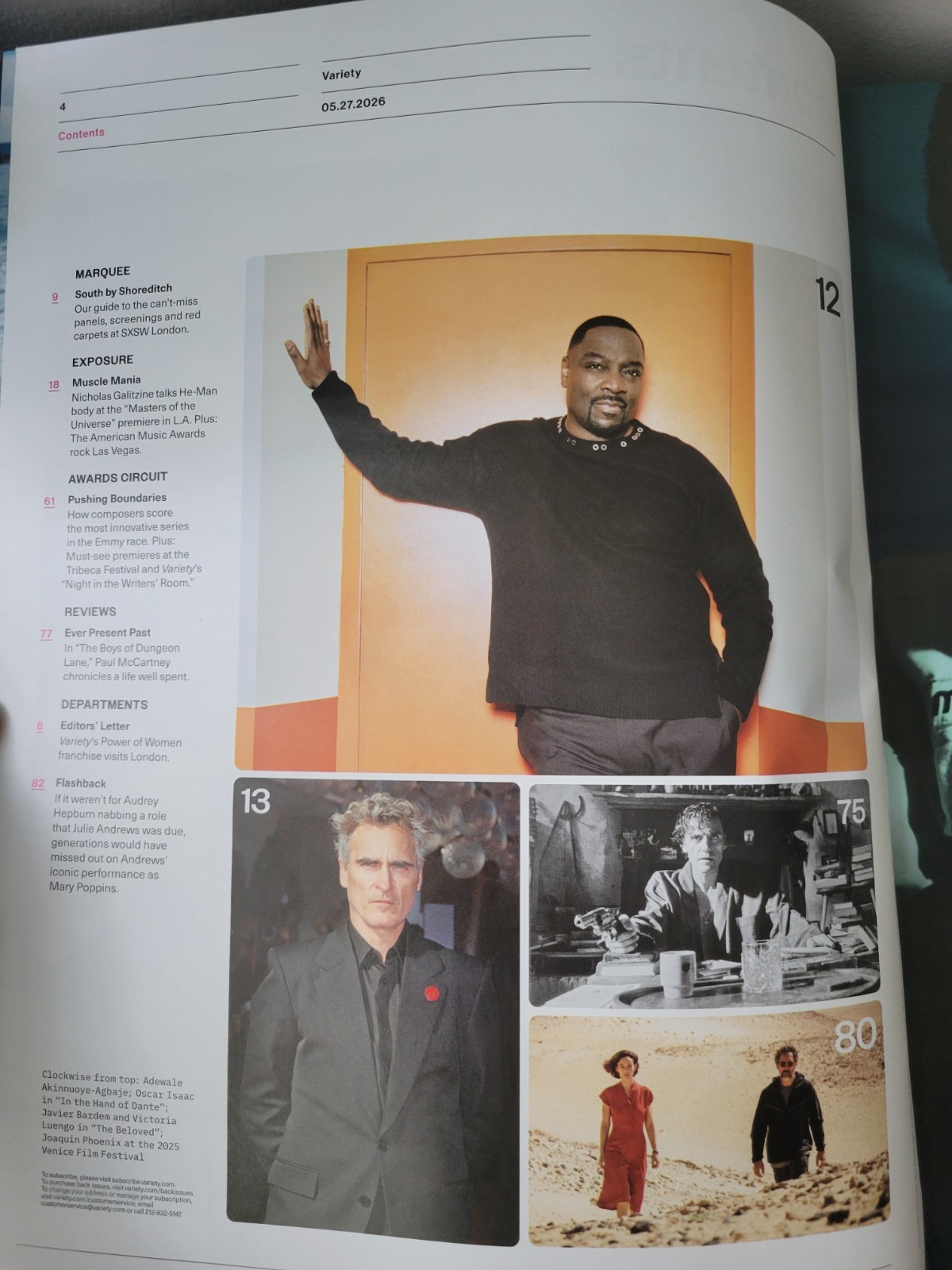Emma Corrin – Variety Magazine May 27, 2026 + Emilia Clarke Hannah Waddingham