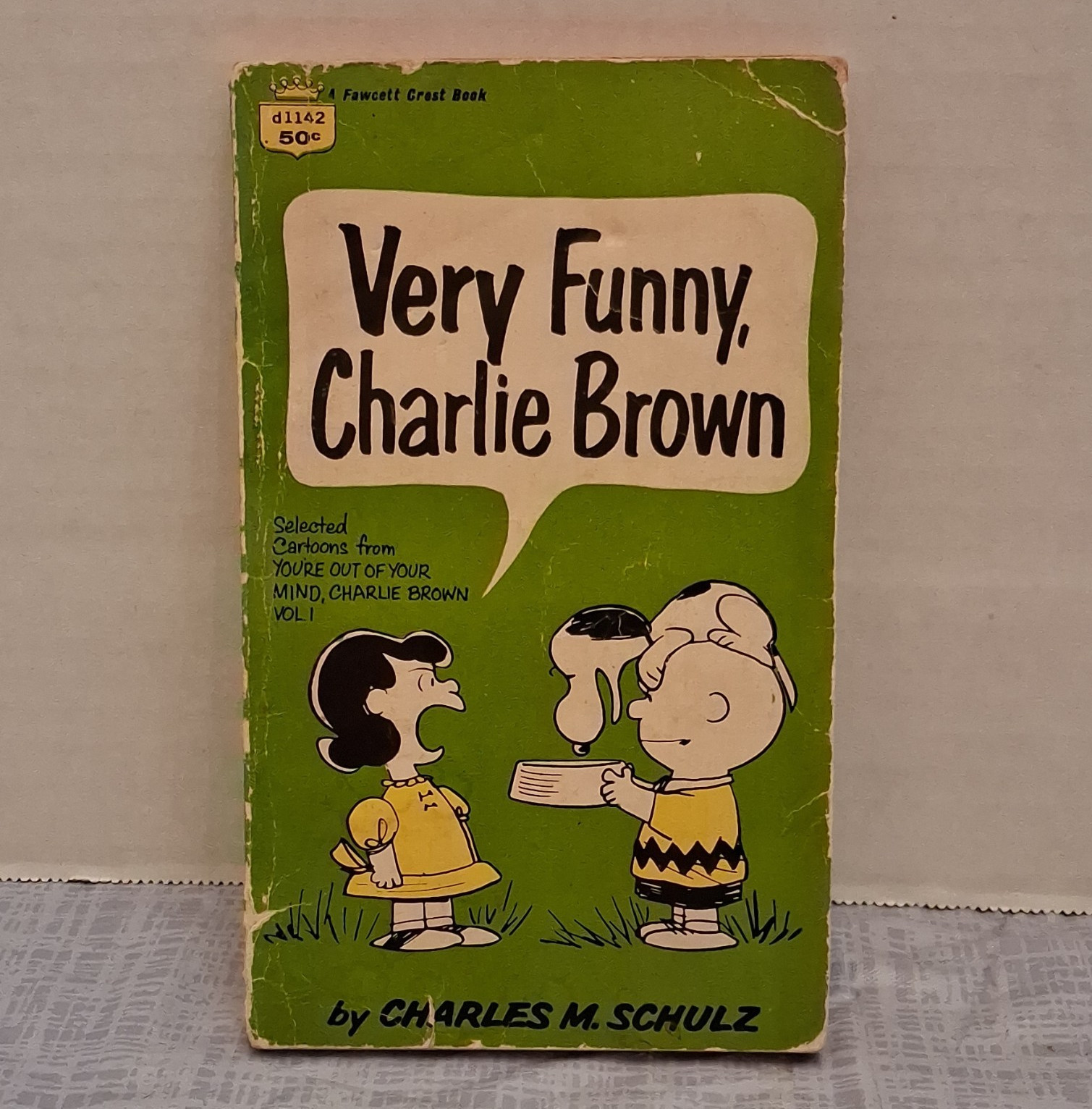 Charles M. Schulz Very Funny, Charlie Brown PB Fawcett Crest 13th 1968