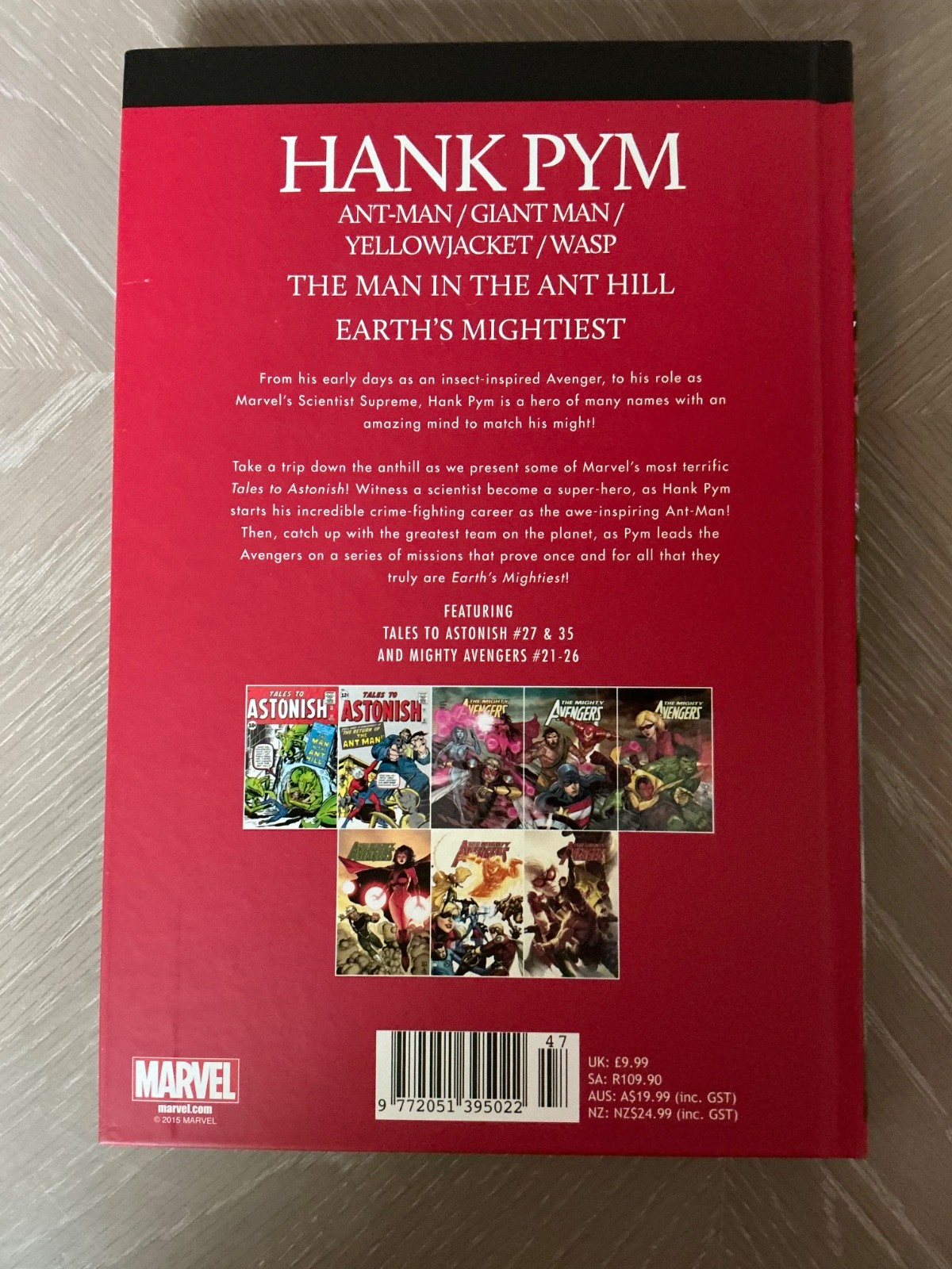 Marvels Mightiest Heroes Collection (Hardback) x7 – The Avengers (Like New)