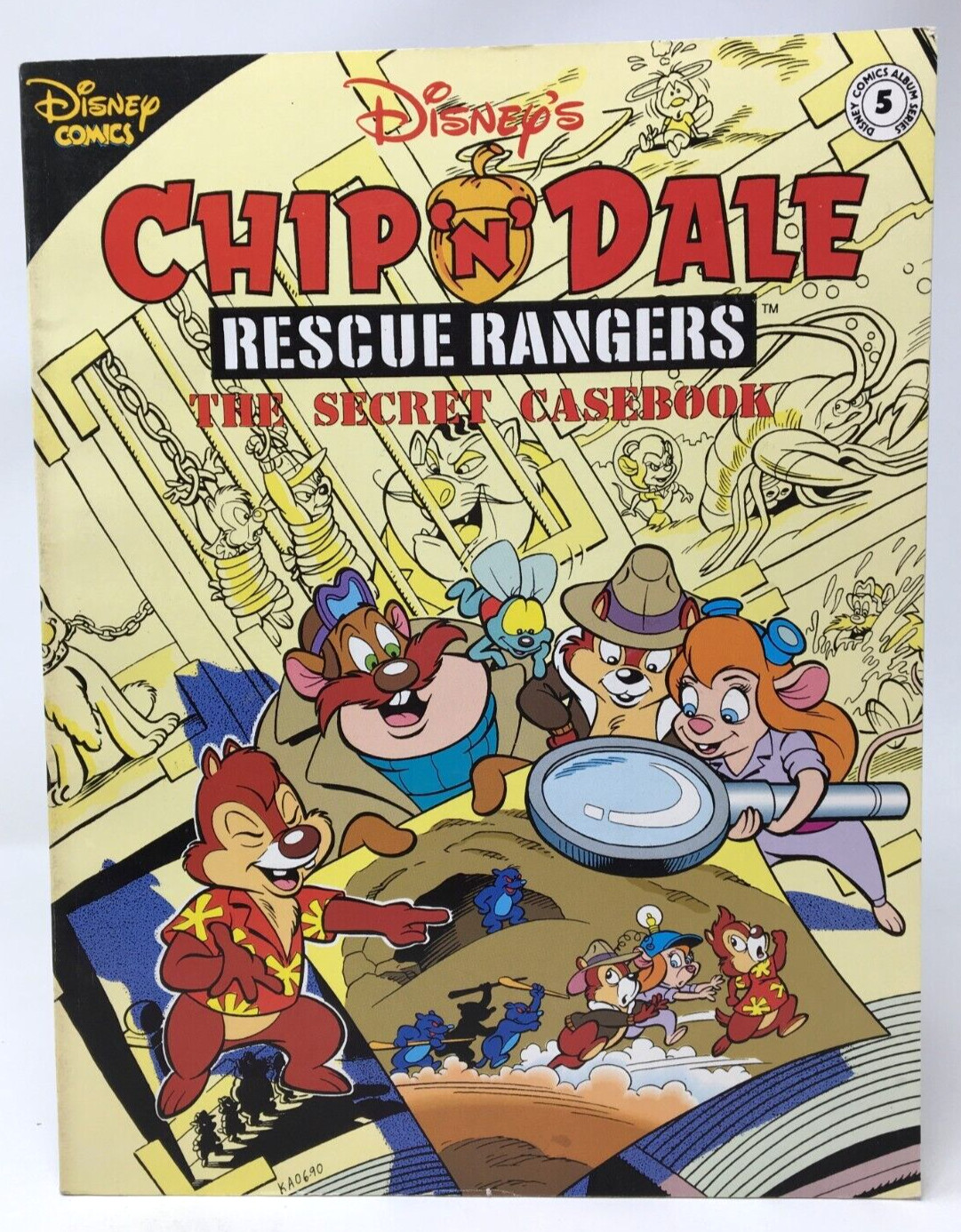 Disney Chip ‘n’ Dale Rescue Rangers The Secret Casebook #5 Comics Album Series