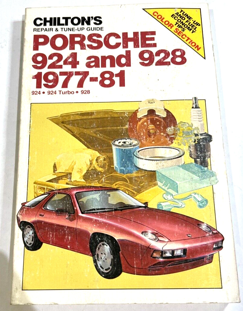 Chilton’s 7048 Porsche 924 And 928 1977-81 Repair & Tune-Up Guide