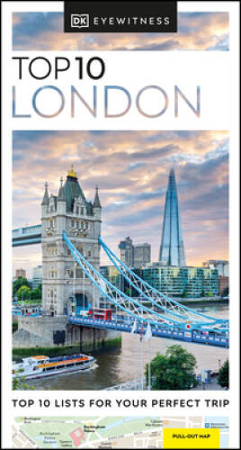 DK Eyewitness Top 10 London (Pocket Travel Guide) – Paperback – VERY GOOD