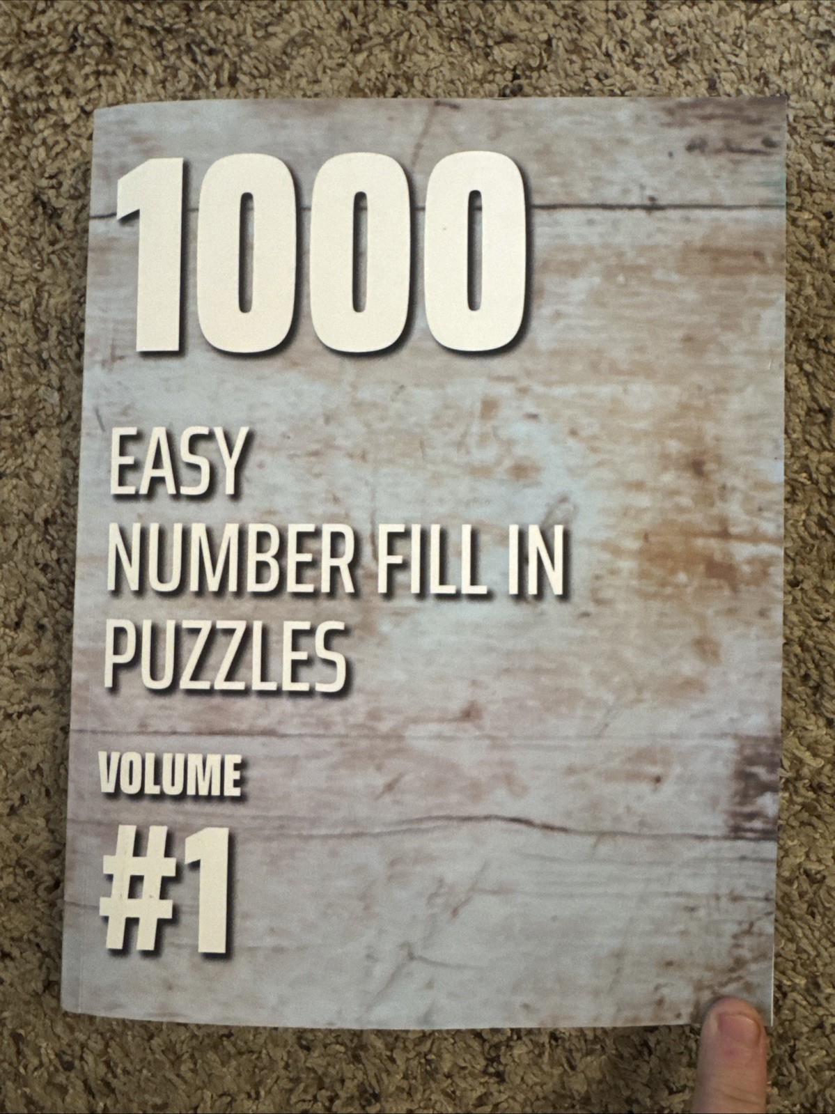 1000 Easy Number Fill in Puzzles Volume #1 by Nilo Ballener (2019, Trade…