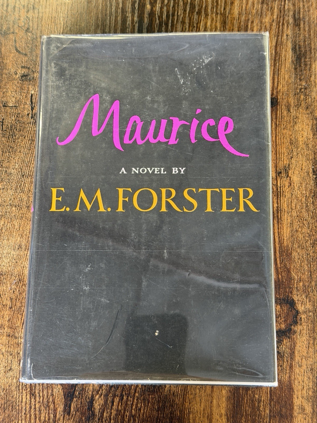 E.M. Forster Maurice Hard Cover Dust Jacket 1st Edition 1971 HC DJ