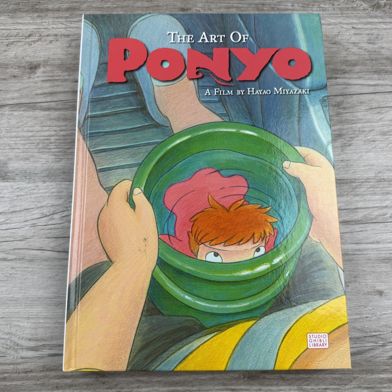 The Art of Ponyo Hayao Miyazaki Hardcover Very Good