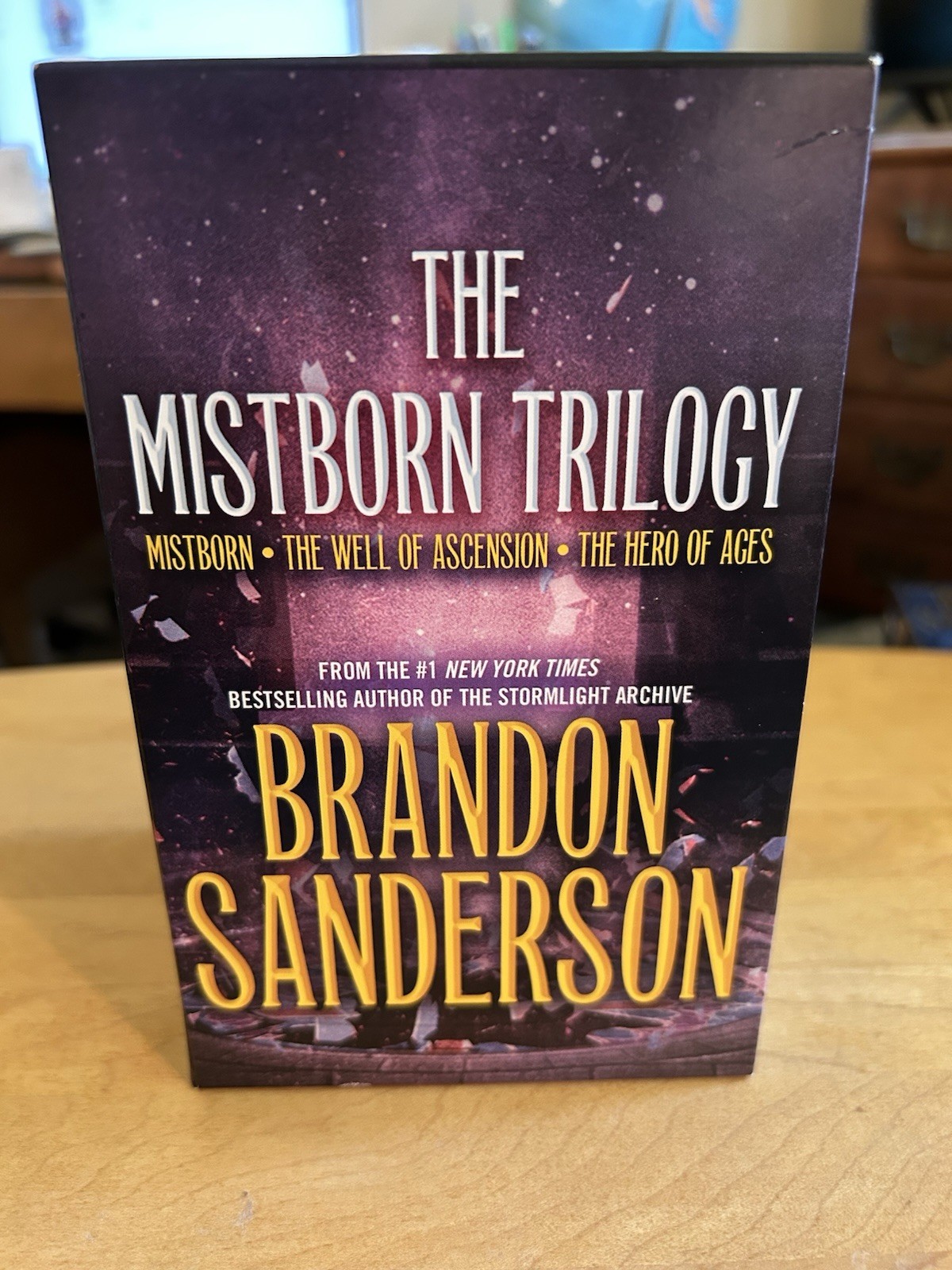 Mistborn Trilogy TOR Boxed Set: Mistborn, Well of Ascension, the Hero of Ages