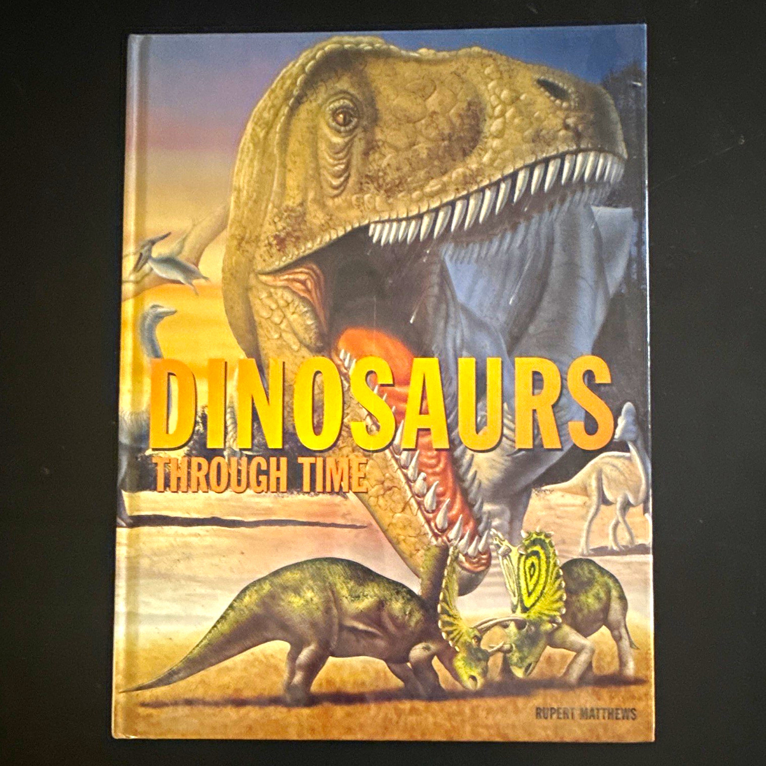 Dinosaurs Through Time Rupert Matthews HC 2005 Miles Kelly Illus Picture Book