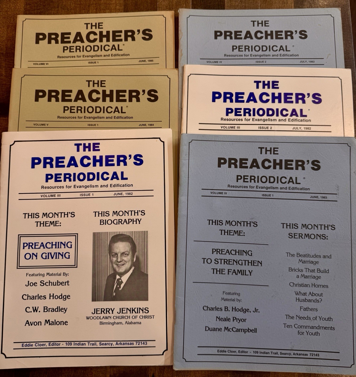 Lot of 41 THE PREACHER’S PERIODICAL LAYTON CLOER ~ Church of Christ PLUS 6 EXTRA