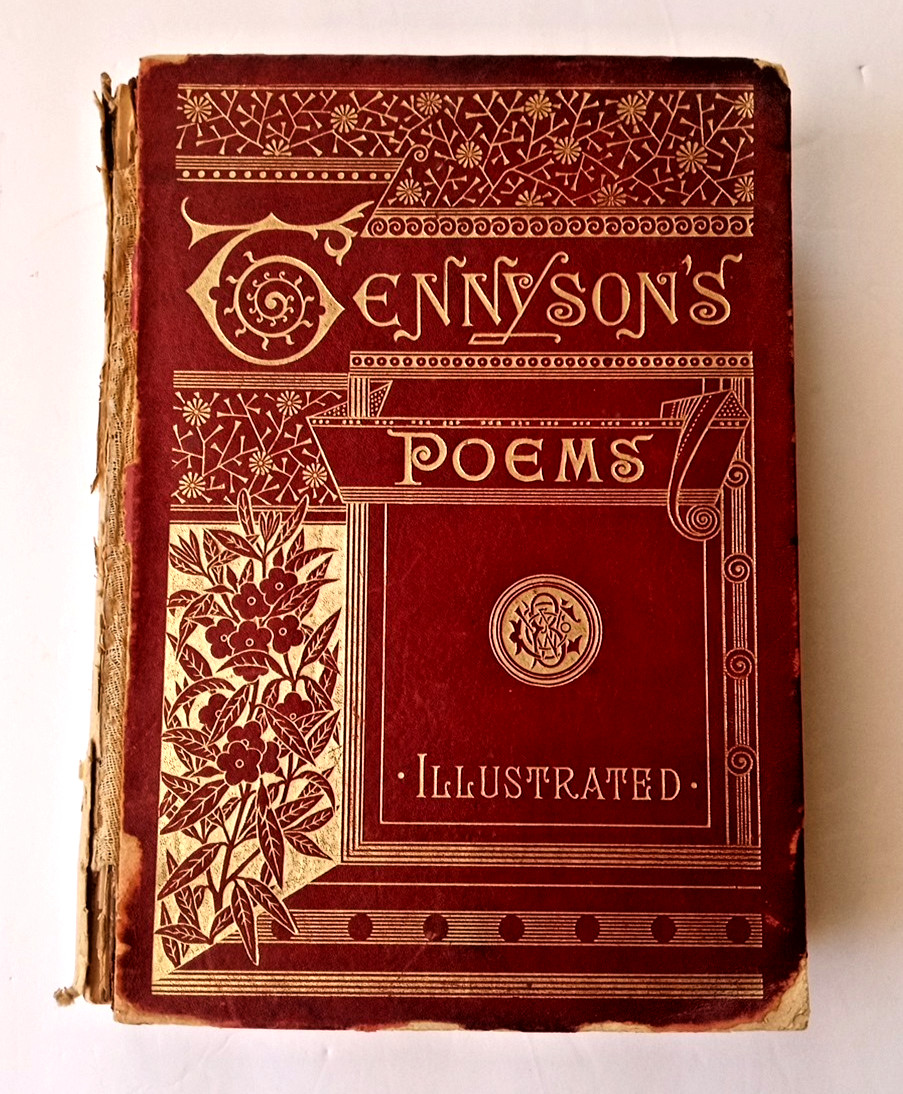 Complete Illustrated Works of Alfred Tennyson – Gilt-Edged Victorian HC 1891
