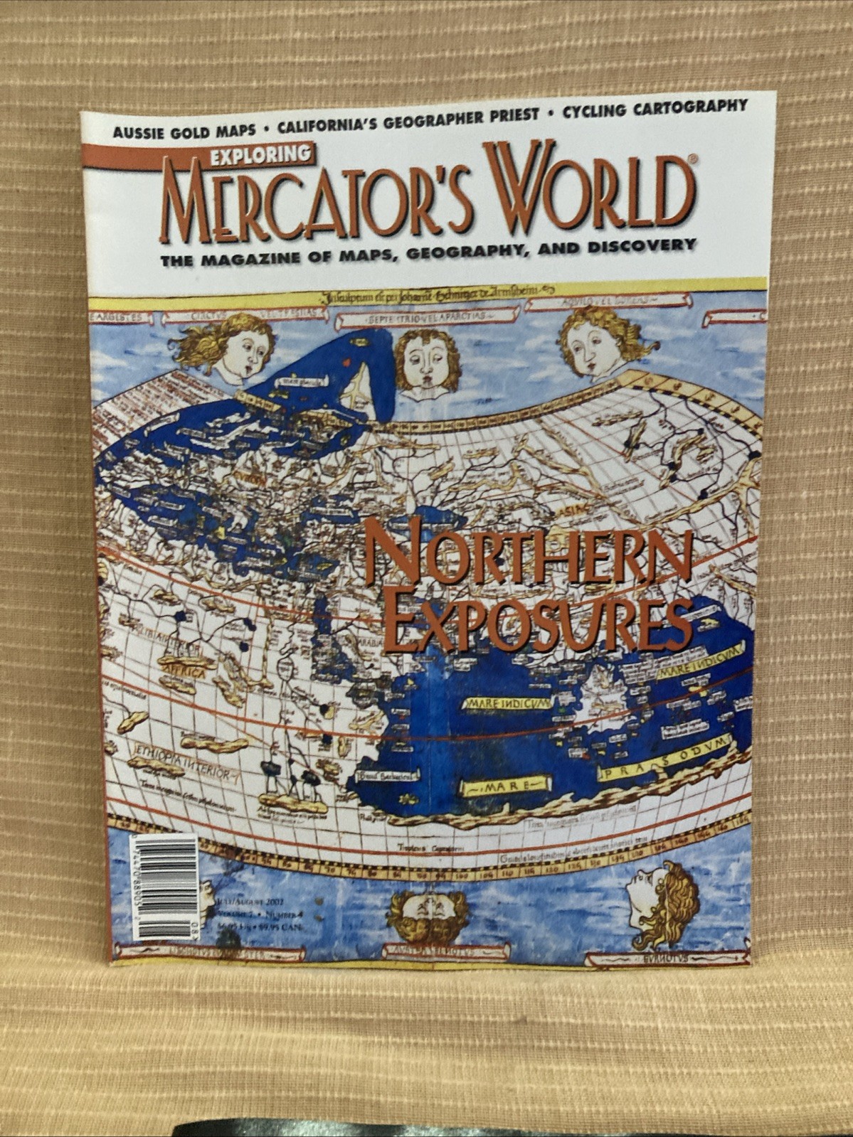 Mercator’s World Magazines 2002 Volume 7 Number 1-6 Maps, Atlases, Globes