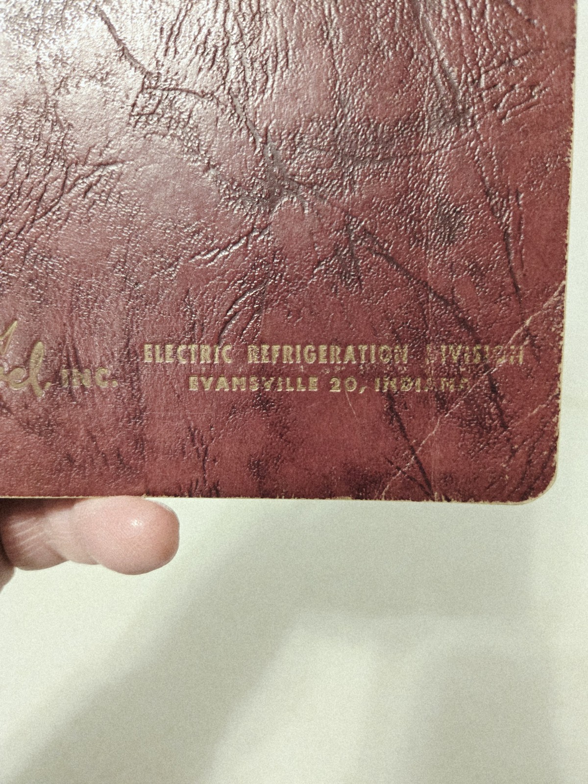 1953 Servel, Inc Commercial Refrigeration Reference Manual (Evansville, IN)
