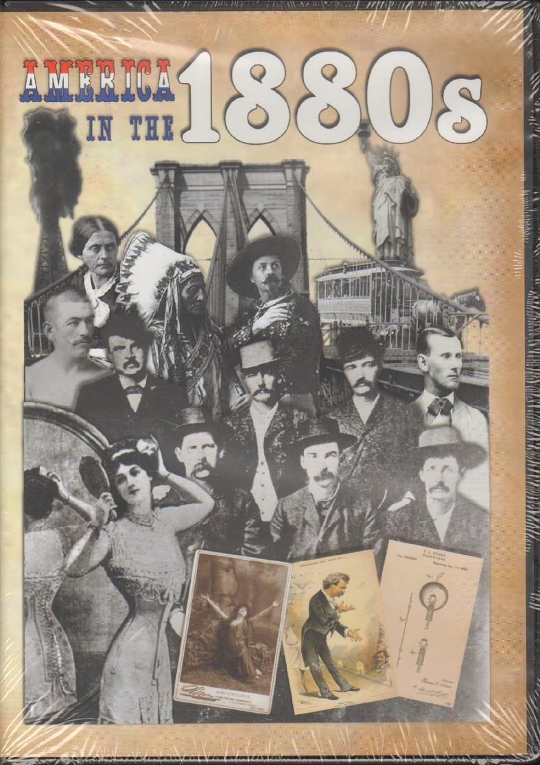 New DVD AMERICA IN THE 1880s People, Events, Railroads Homeschool Grade 3 and up