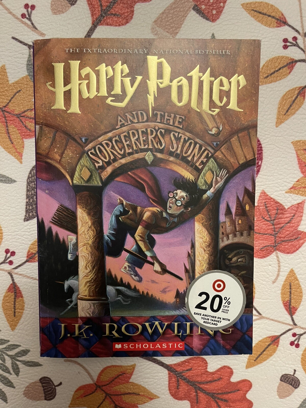 Harry Potter and the Sorcerer’s Stone by J. K. Rowling (Paperback)