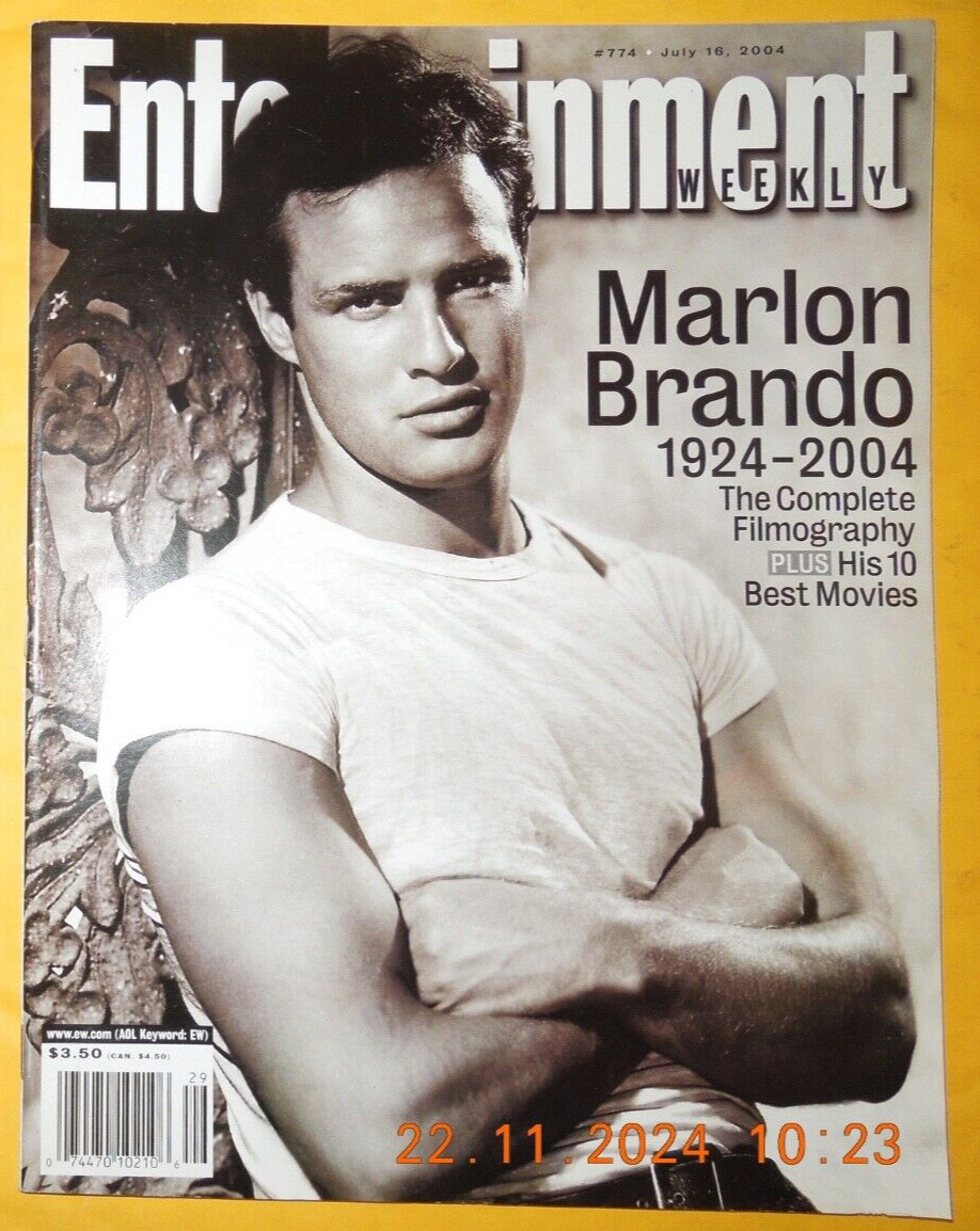 MARLON BRANDO entertainment weekly KEIRA KNIGHTLEY king arthur MICHAEL MOORE