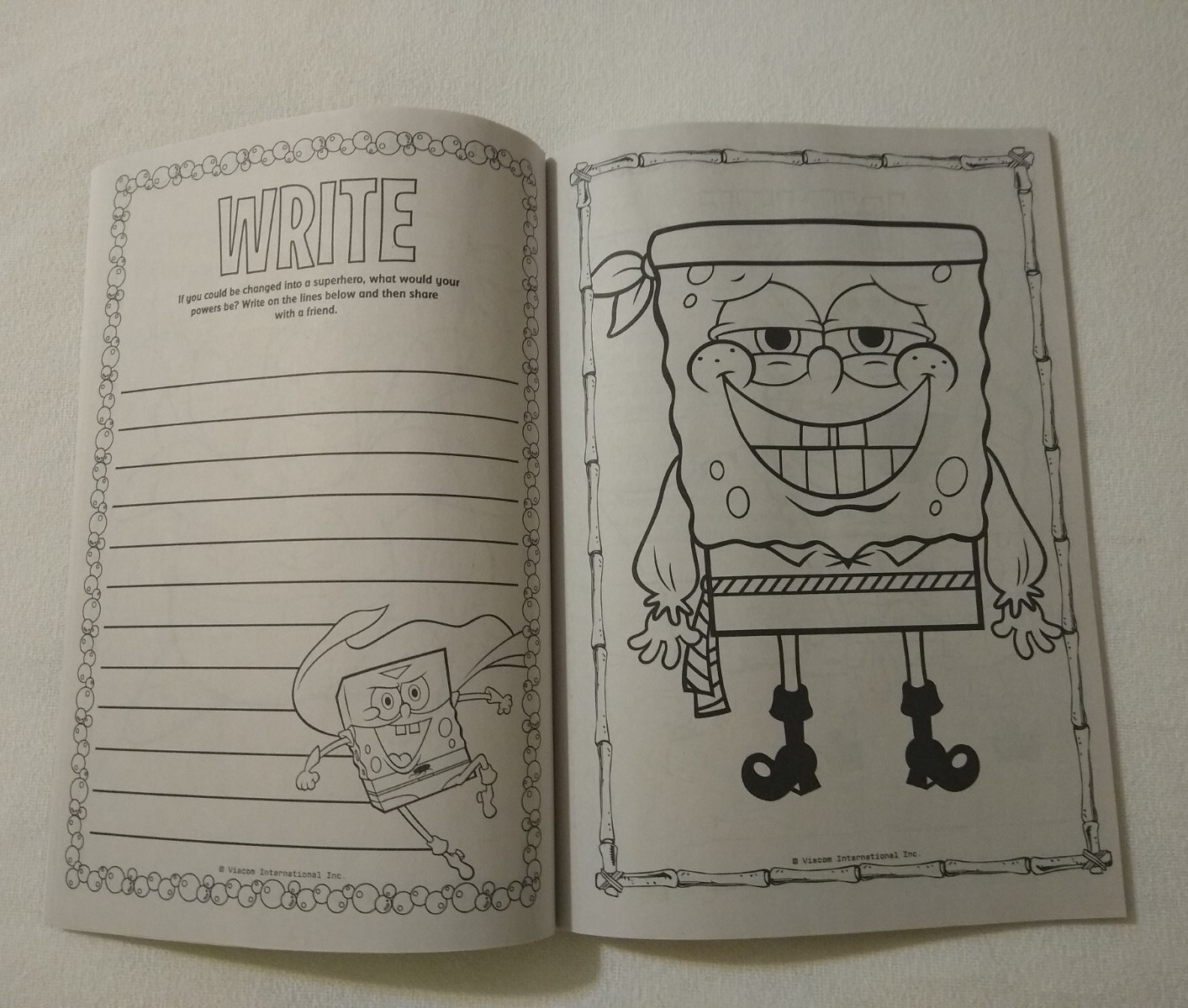 SpongeBob SquarePants Halloween🎃Jumbo Coloring & Activity Book New! Free Ship!