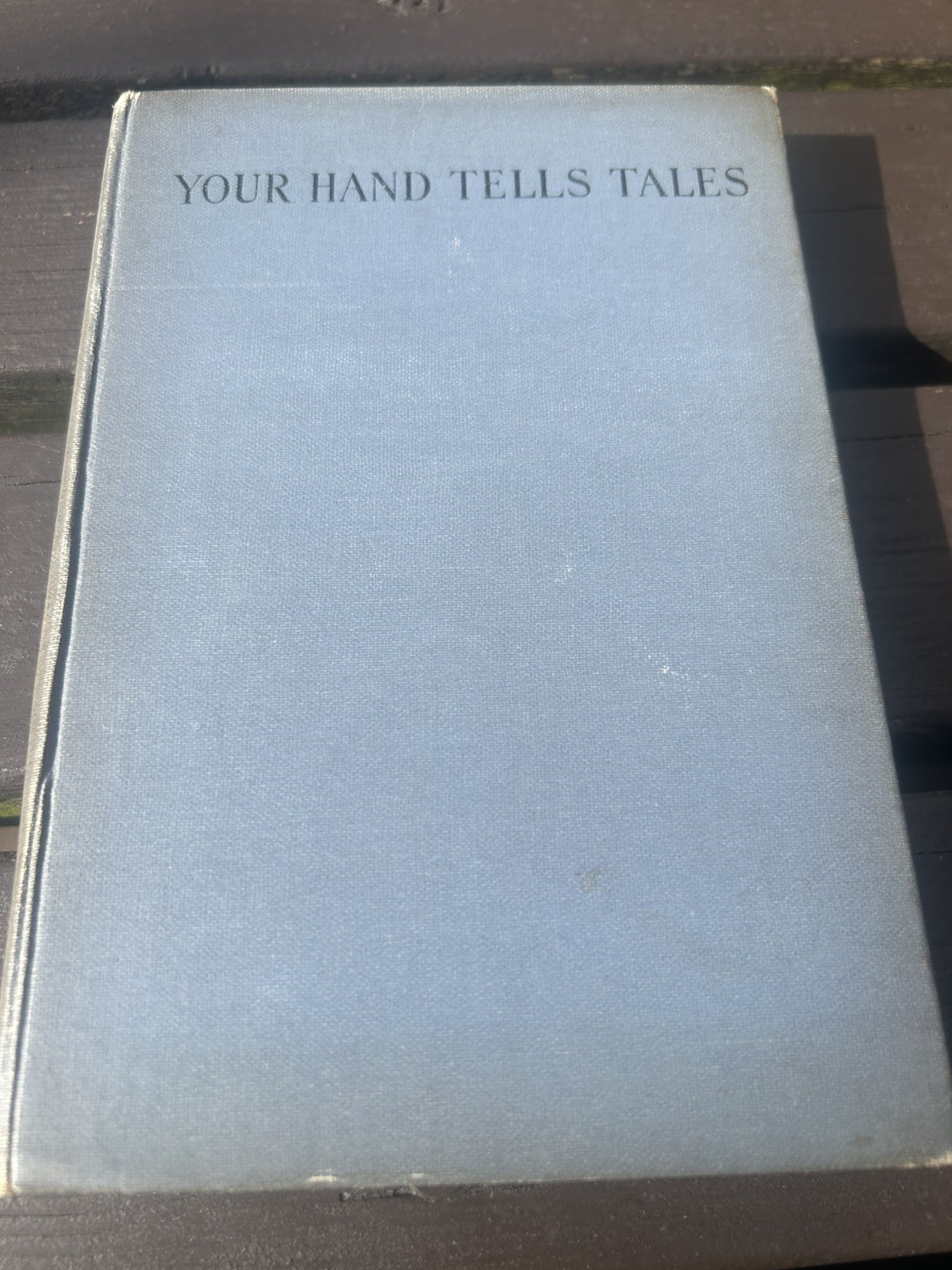 Your Hand Tells Tales book Charles Platt vintage 1930s Palmistry Palm Reading HB
