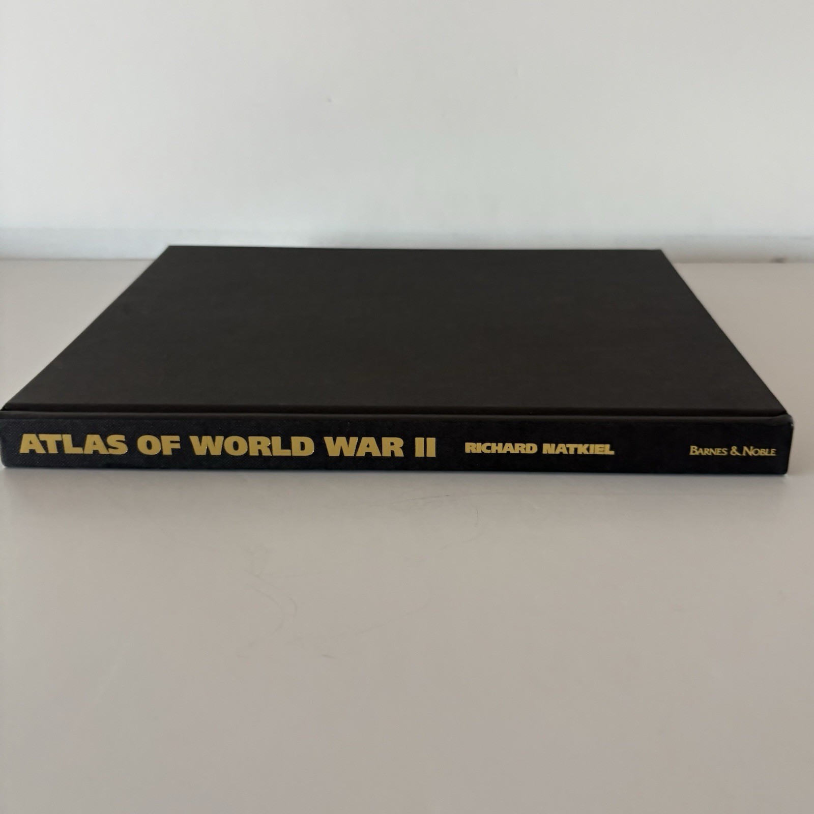 Atlas of World War II Richard Natkiel Hardcover Military History Maps
