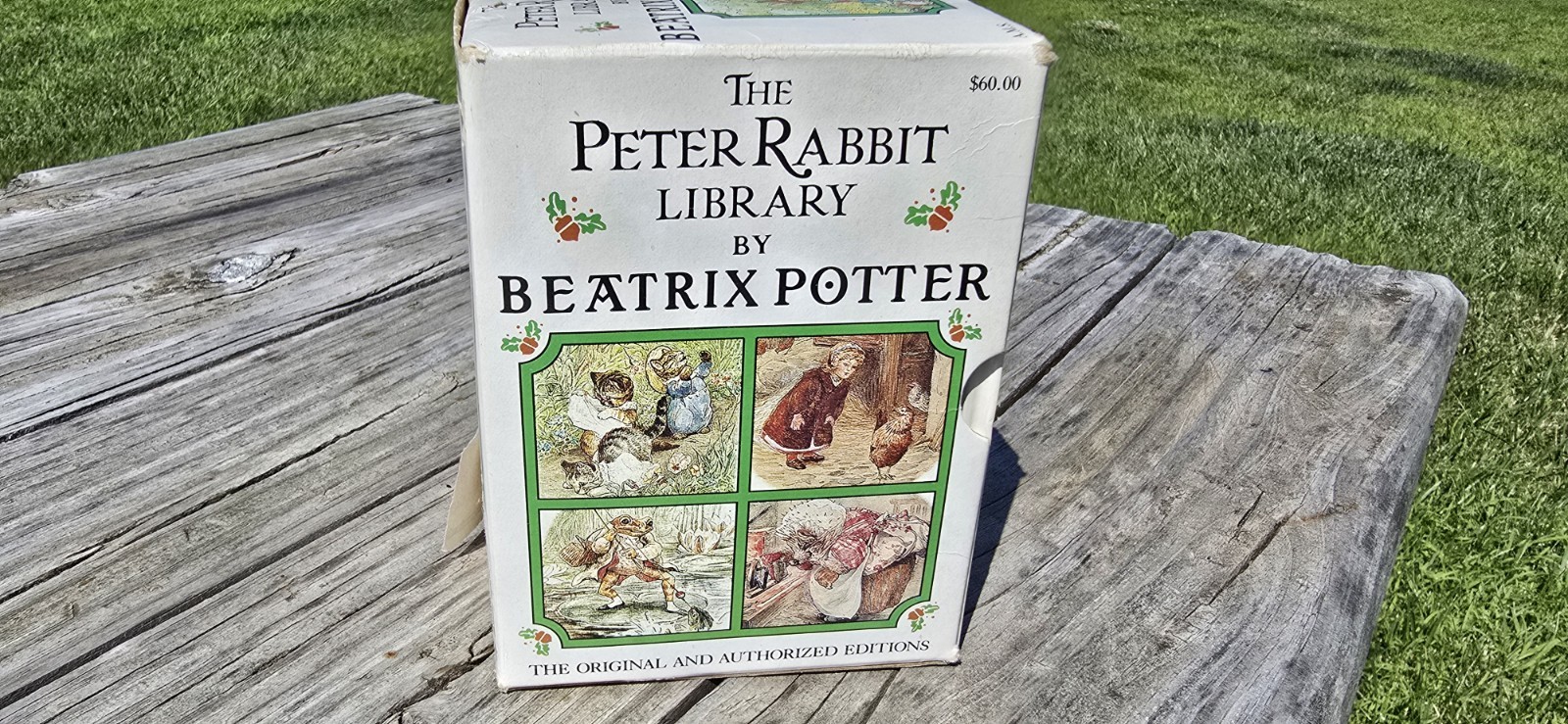 Vtg The Peter Rabbit Library By Beatrix Potter Complete Hardbound Set 23 volumes